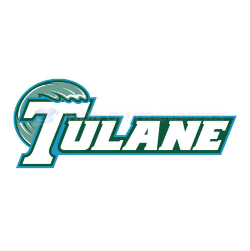 Tulane Green Wave Logo T-shirts Iron On Transfers N6607 - Click Image to Close